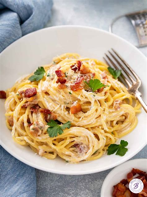 Spaghetti Carbonara With Egg