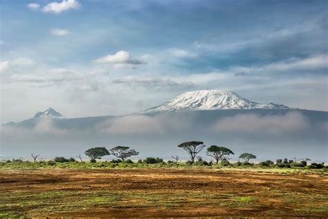 View of Kilimanjaro from Amboseli National Park, Kenya (Photo credit to ...