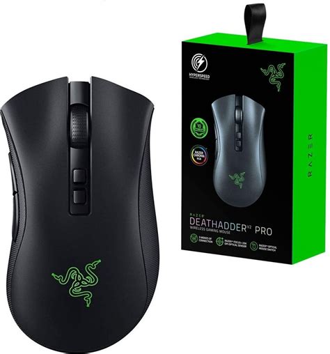 Razer DeathAdder v2 Pro Wireless Gaming Mouse: 20K DPI Optical Sensor - 3x Faster Than ...