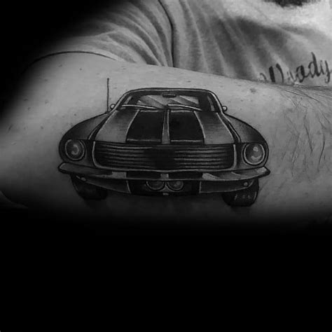 60 Ford Tattoos For Men - Automotive Design Ideas