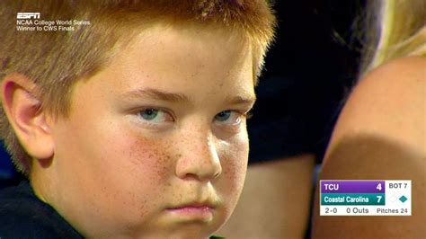 Kid's epic death stare steals the show at baseball game - TODAY.com