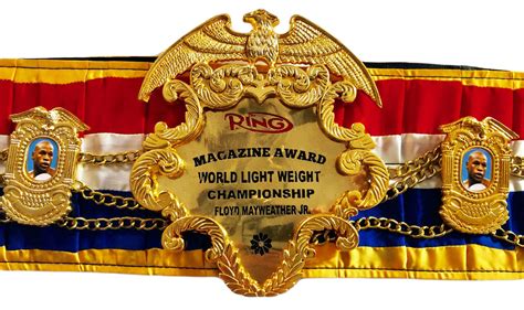 Floyd Mayweather Jr. Ring Magazine Championship Boxing Belt ...