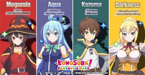 KonoSuba: Fantastic Days - Nexon announces global launch date for anime ...