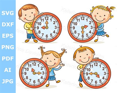 Cartoon Time Clock | ubicaciondepersonas.cdmx.gob.mx