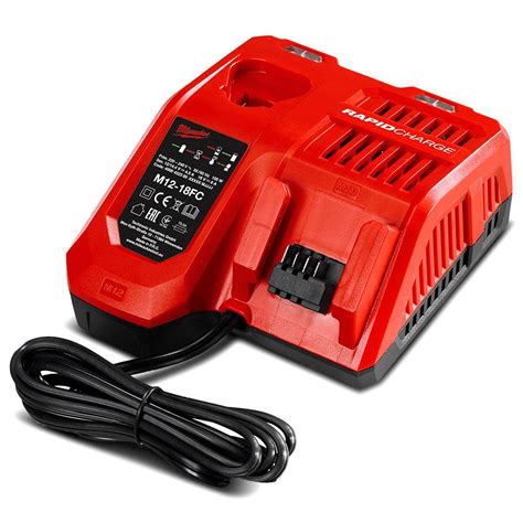 BRAND NEW MILWAUKEE M12 M18 RAPID BATTERY CHARGER M12-18FC 12V 18V 240 ...