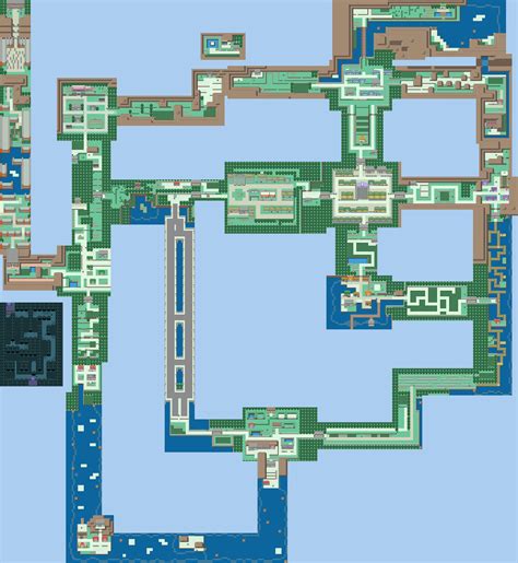 [Red++] The latest map stitch of Kanto's outdoor areas : r/PokemonROMhacks