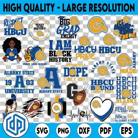 21+ Files Albany State University Svg, HBCU Teams svg, HBCU Football Svg, Sport Bundle Svg ...