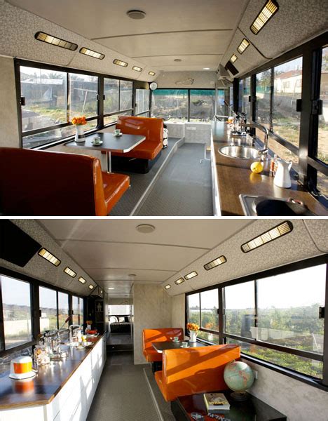 Run-Down City Bus Converted to Chic Custom DIY RV