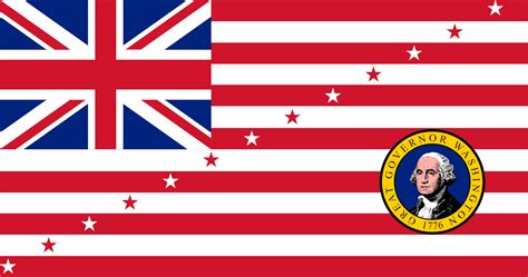 Flag of the 13 colonies if the british agreed to reduce taxes and give ...