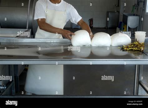 Cheese production in Minorca Mahon Origen Menorca Spain Europe Mediterranean Stock Photo - Alamy