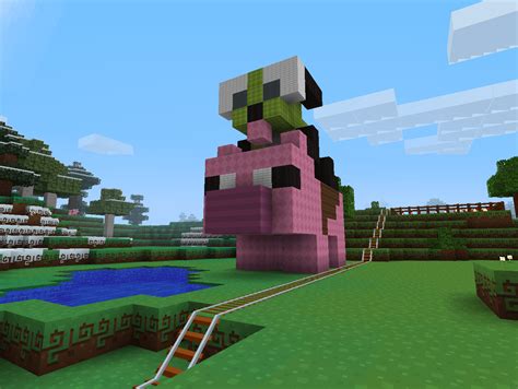 My first Minecraft 3D art. : Minecraft