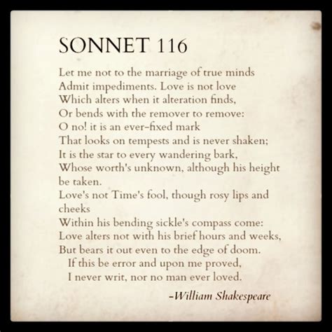 Famous Quotes Shakespeare Sonnet. QuotesGram