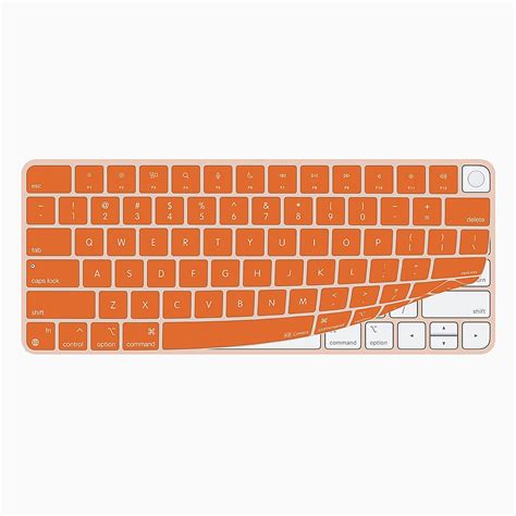 Best Buy: KB Covers Keyboard Cover for the new Apple iMac. Orange ...