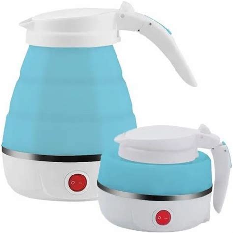 600 Watts 300 Collapsible Travel Kettle, For Personal, Capacity(litre ...