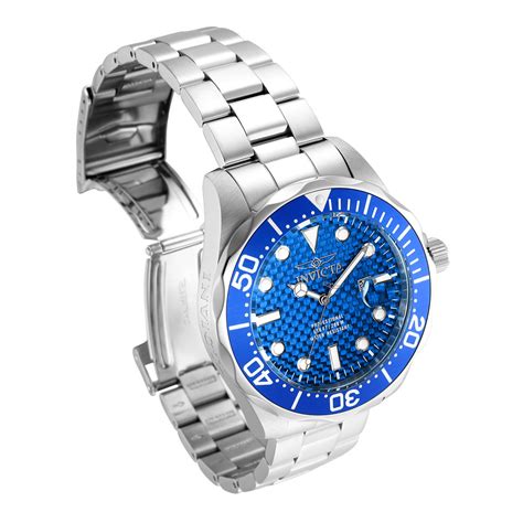 Buy Invicta Pro Diver Men 47 mm Steel Blue Dial Watch (L) Online