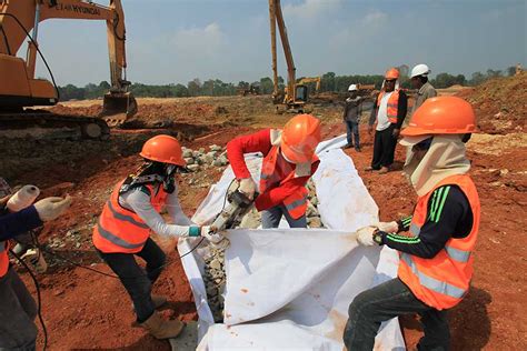 Other Geosynthetics Installation | PT. Indramas Enviro Karya | Geo ...