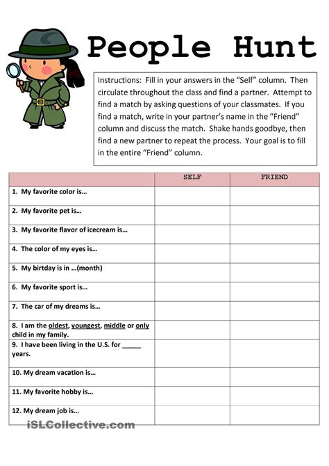 Esl Dream Job Activity ~ worksheet