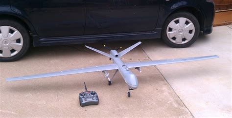 my MQ-9 Reaper drone from nitroplanes : radiocontrol