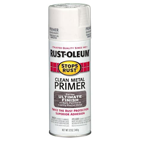 12 oz. White Clean Metal Primer Spray Paint [Set of 6] - Walmart.com ...