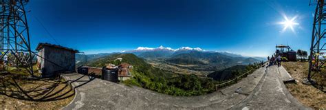 Sarangkot Viewpoint, Pokhara, Nepal 360 Panorama | 360Cities