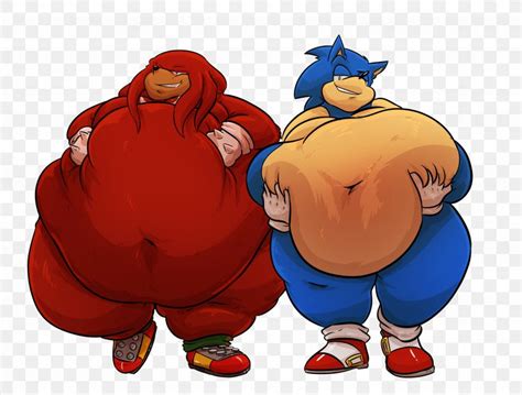 Sonic & Knuckles Sonic The Hedgehog Knuckles The Echidna Fat, PNG ...