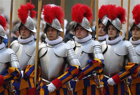 New Swiss Guards represent a church that welcomes, Pope Francis says ...