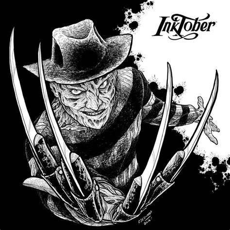 Inktober - Day 31 - Freddy Krueger (2016) by CJEdwardsArt on DeviantArt | Freddy krueger art ...