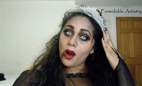 FormidableArtistry: Zombie Prom Queen/Bride Halloween Makeup Tutorial