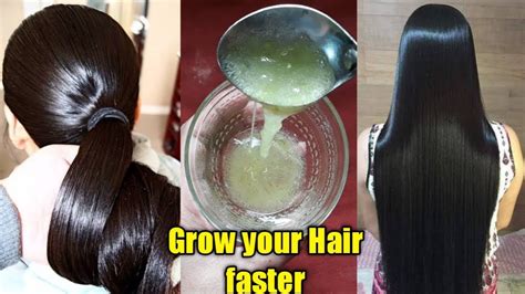 Grow your hair faster in one day | How to grow long and thicker hair ...