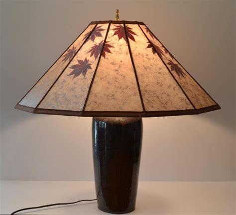 These Japanese lamps made with rice paper provide a typical atmosphere in your home as well as ...