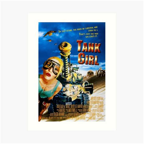 "Tank Girl (1995)" Art Print by postersrestored | Redbubble