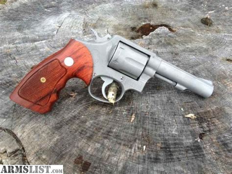 ARMSLIST - For Sale/Trade: Smith & Wesson Model 65-2 357 satin finish/rosewood grips