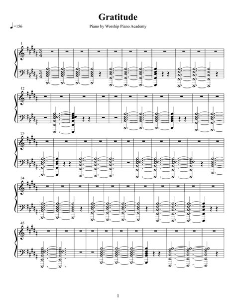 Gratitude Sheet Music | Brandon Lake | Piano, Vocal & Guitar Chords