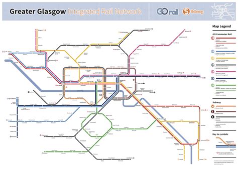 transitmaps | Transit map, Glasgow, Map