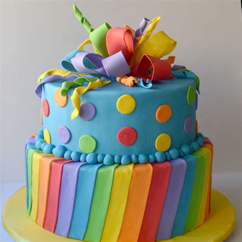 Delicious Rainbow Birthday Cake – Easy Recipes To Make at Home