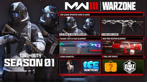 FREE MW3 CDL Operators, Season 1 Battle Pass Rewards, DMZ Update, & MORE (Modern Warfare 3 ...