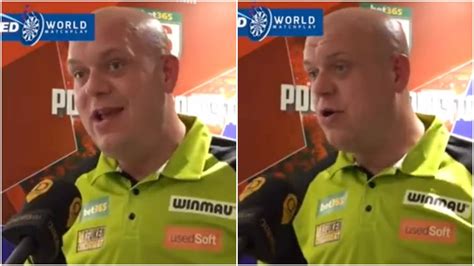 Michael van Gerwen slammed by darts fans for disrespectful post-match ...