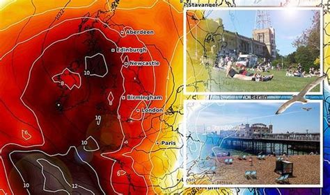 UK heatwave map: Searing temperatures to hit 80F summer scorcher in DAYS - latest charts ...