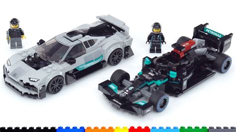 LEGO Speed Champions Mercedes-AMG F1 & Project One 76909 review! Fantastic cars, some sticker ...