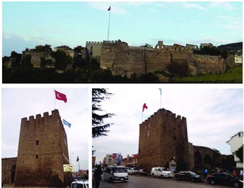 Pictures of Trabzon Castle and Zağanos bastion. | Download Scientific ...