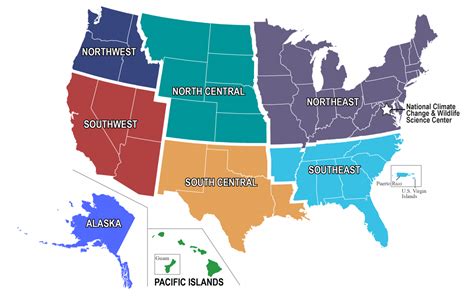 CSC Regions | U.S. Department of the Interior