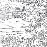 Country Coloring Pages sketch template