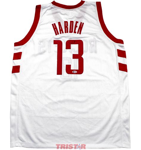 James Harden Autographed Houston Rockets White Custom Jersey