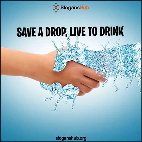 829 Best Save Water Slogans and Water Conservation Slogans