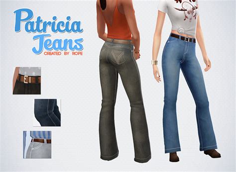 Sims 4 CC: Best Maxis Match Women’s Jeans (All Free) – FandomSpot