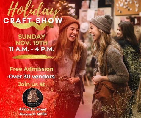 HOME FOR THE HOLIDAYS CRAFT SHOW | Shop Over 30 Vendors at this Free Event in Geneva