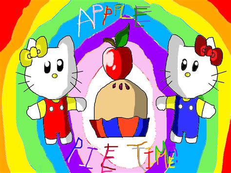 Hello Kitty-Apple Pie Time by FlyingBook on DeviantArt