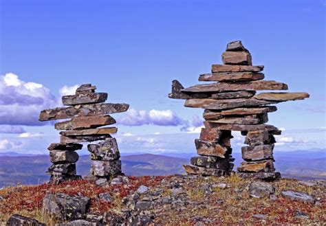 inuksuk by Marta Eagle - Inuit cairns and stone structures - Google Search | Inukshuk, Rock ...