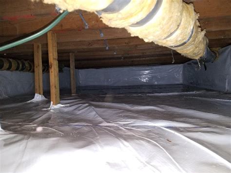 Quality 1st Basement Systems Before & After Photo Set - Moisture Barrier Installation in Deltran, NJ