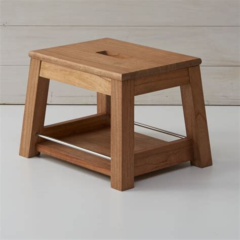 Wooden Step Stool | Crate and Barrel